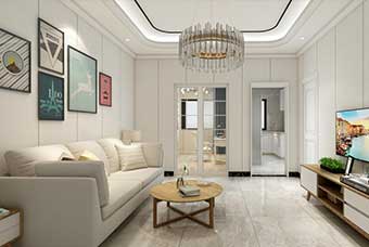 湛江现代风格-客厅