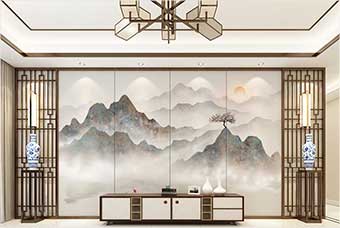 湛江森佰汇航空纤维（山水画系列）