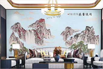 湛江森佰汇航空纤维墙咔（鸿运当头）