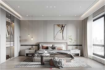 湛江卧室空间案例