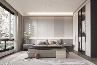湛江卧室空间案例